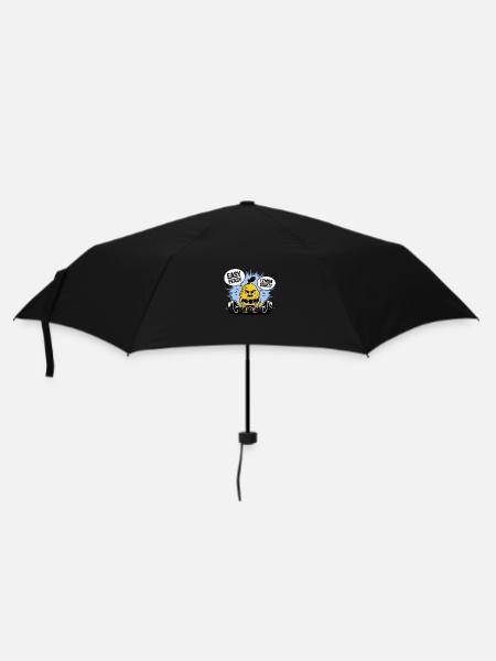 Easy Peasy Lemon Squeezy - Entraînement amusant au citron - Parapluie standard - noir