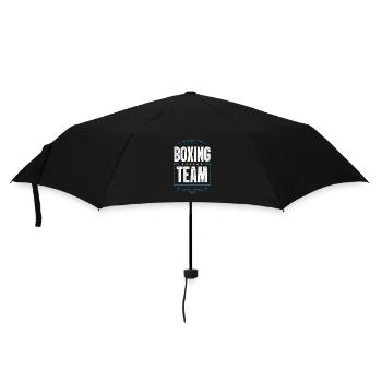 Boxing Crew - Regenschirm (klein) - Schwarz - Vorne