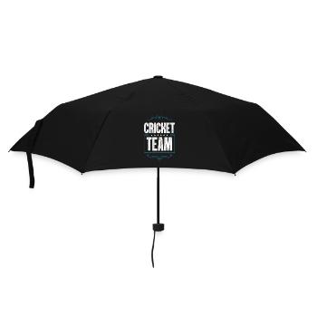 Cricket Crew - Regenschirm (klein) - Schwarz - Vorne