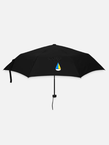 Ancrée dans le bonheur - Parapluie standard - noir