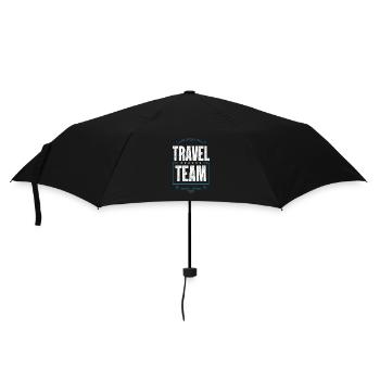 Travel Team - Regenschirm (klein) - Schwarz - Vorne