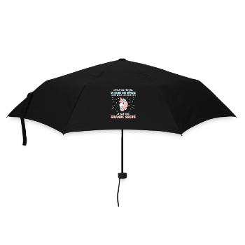 Enfant Future Grande Soeur Drôle Annonce Licorne - Parapluie standard - noir - Devant