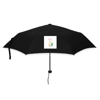 Hasi’s Ostereierwunder - Regenschirm (klein) - Schwarz - Vorne