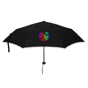 The Beauty Of The Red Rose A Timeless Symbol Love - Umbrella (small) - black - Front