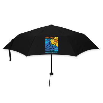 Summer and beautiful time - Umbrella (small) - black - Front