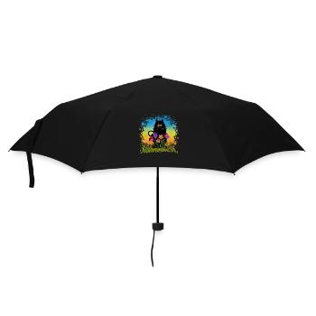 Cat - Umbrella (small) - black - Front
