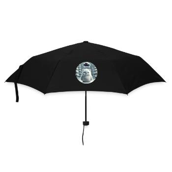 Ours Polaire sous la Pluie Verglaçante - Parapluie standard - noir - Devant