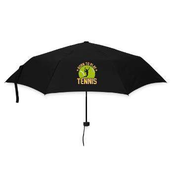 Amateur de tennis Joueur de tennis Balle de tennis Sport - Parapluie standard - noir - Devant