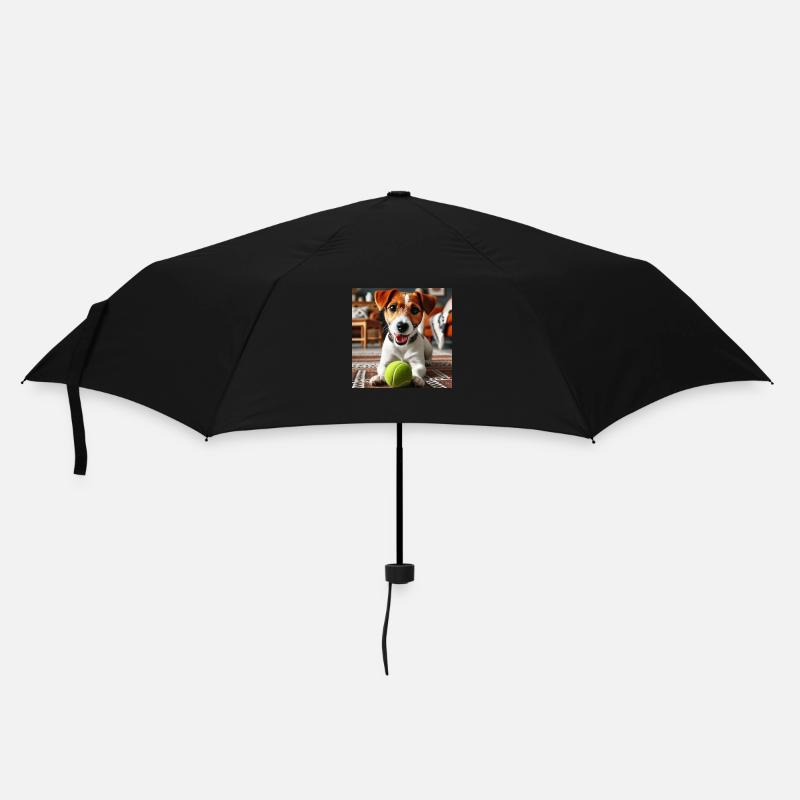 Luke plays ball for a change - Umbrella (small) - black