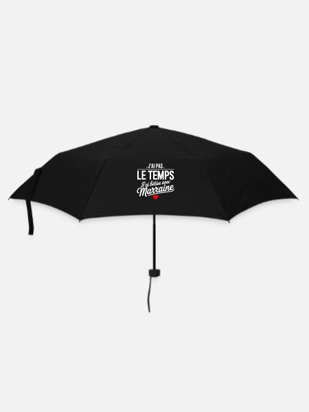 J'ai bêtise avec marraine - Parapluie standard - noir