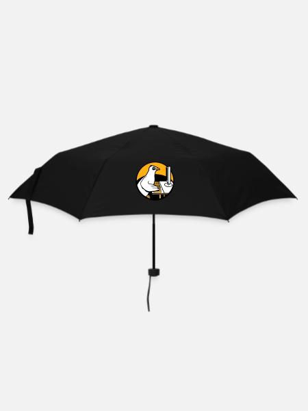 Pigeon Works Office Computer Keyboard Mouse Gamer - Umbrella (small) - black