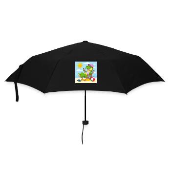 Rex on the beach - Umbrella (small) - black - Front
