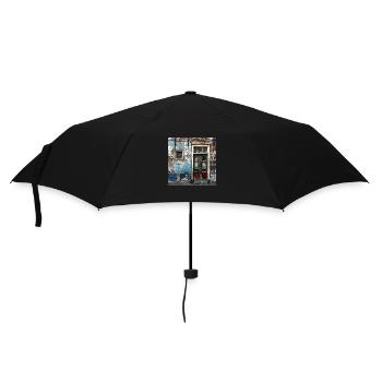 Lost Place Porte d’entrée n° 5 Quitter le délabré urbain - Parapluie standard - noir - Devant