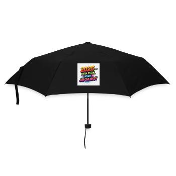 Design élégant de la remise des diplômes 2025 - Parfait - Parapluie standard - noir - Devant