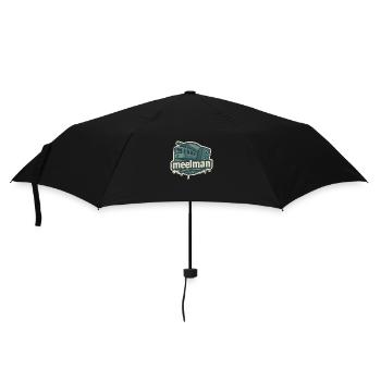 meelman Wuppertal Logo 2025 - Regenschirm (klein) - Schwarz - Vorne