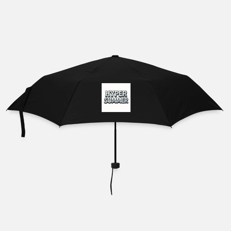 HYPER SUMMER – L’Été en Grand - Parapluie standard - noir