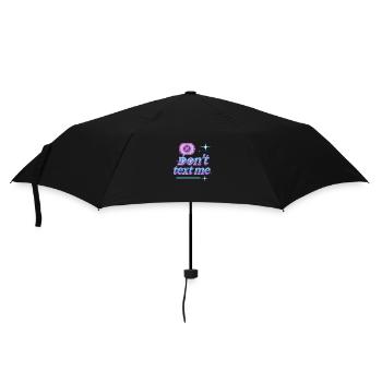 Dont Text me - Umbrella (small) - black - Front