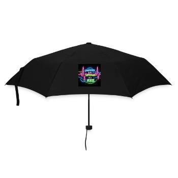 Nurse off Duty Designs - Umbrella (small) - black - Front