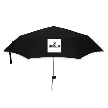 Derby! - Regenschirm (klein) - Schwarz - Vorne