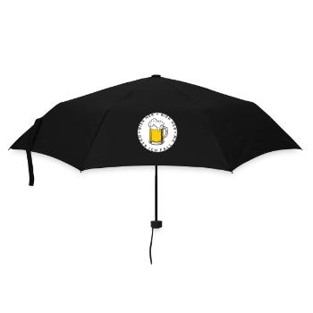 Bees here - Oder ich fall um! - Umbrella (small) - black - Front