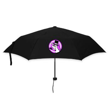 Licorne Sir Gentleman Mr. Rich Monocle Chapeau haut de forme - Parapluie standard - noir - Devant