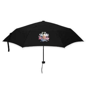 Gott schütze den König Karl III. - Regenschirm (klein) - Schwarz - Vorne