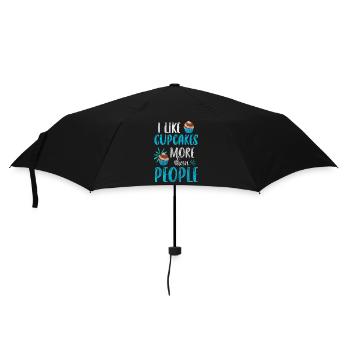 Pastry Bakers Baking Sweets - Umbrella (small) - black - Front