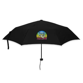 Amazigh - Parapluie standard - noir - Devant