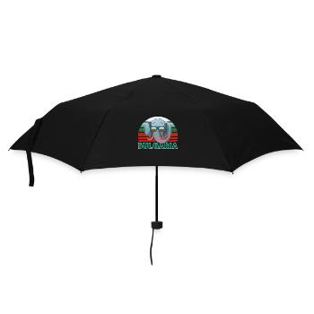 Bulgarie - Parapluie standard - noir - Devant