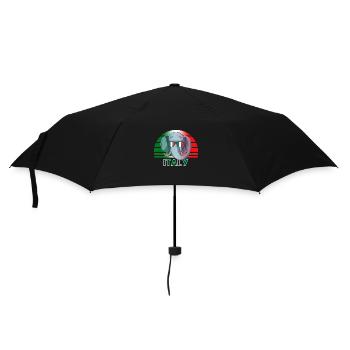 Italie - Parapluie standard - noir - Devant
