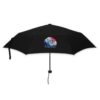 Panama - Regenschirm (klein) - Schwarz - Vorne