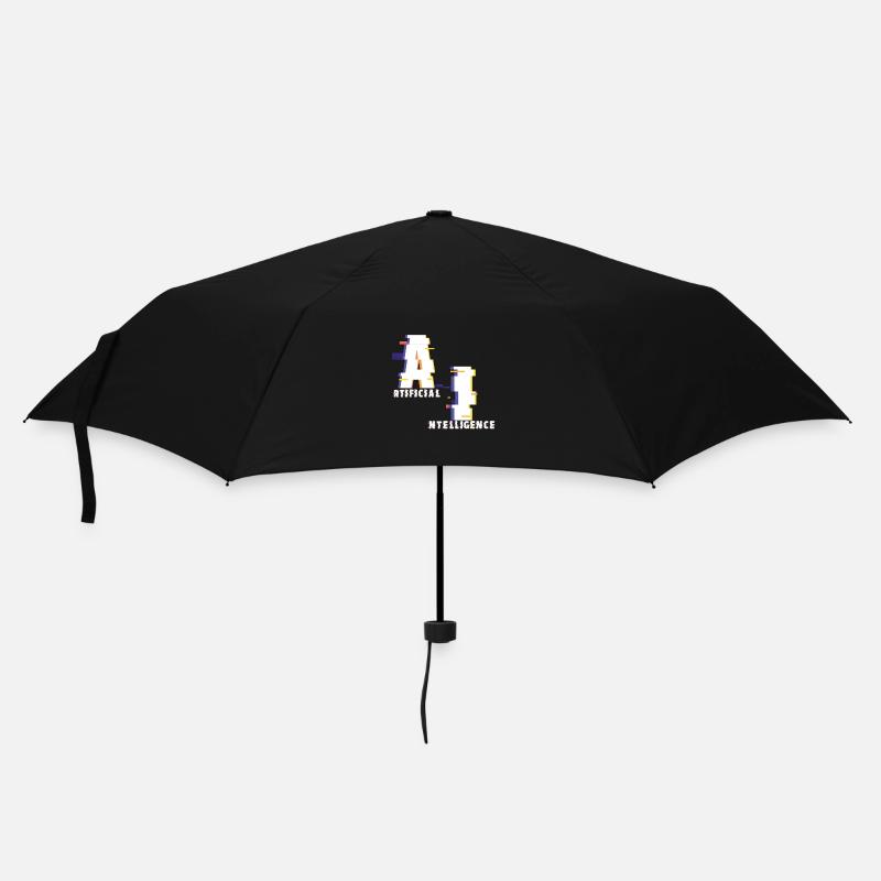 Artificial intelligence - Umbrella (small) - black