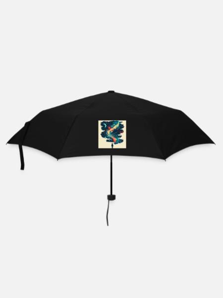 Space promises - Umbrella (small) - black