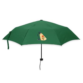 Rising Flower - Umbrella (small) - bottlegreen - Front