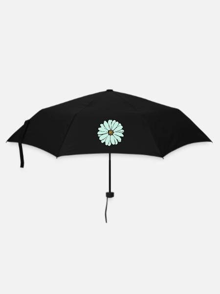 Muttertags Geschenk Mutter Muttertag Geschenkidee - Regenschirm (klein) - Schwarz
