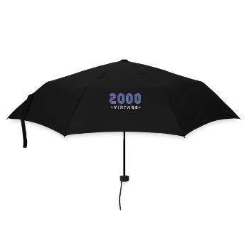 Y2K Vibe: A Stylish Return to the Year 2000 - Umbrella (small) - black - Front