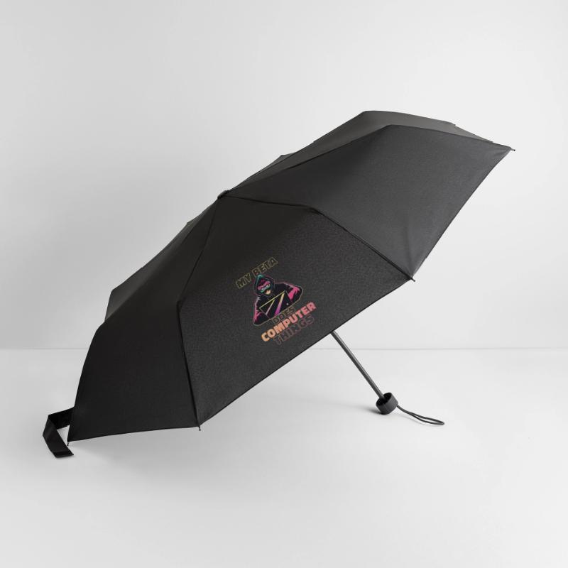 My beta makes computer things programmers Umbrella (small)