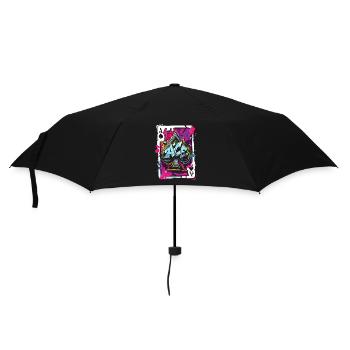 Ace of Spades Card - Umbrella (small) - black - Front
