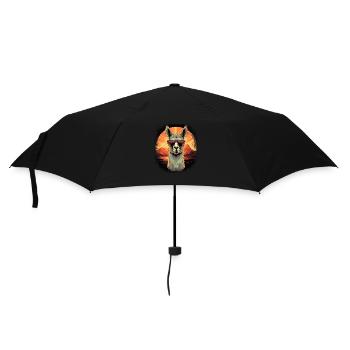 geek funny saying trendy humor artiodactyla - Umbrella (small) - black - Front