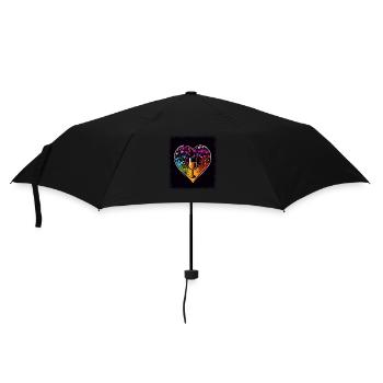 sayings lgbtqi and bible verse geek dump  - Umbrella (small) - black - Front