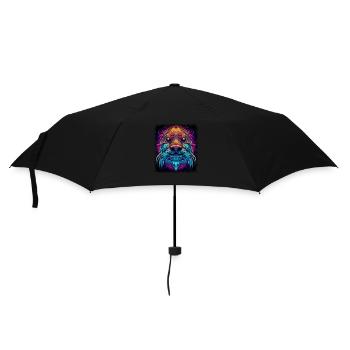 animal welfare birthday present jokes baby seal - Umbrella (small) - black - Front