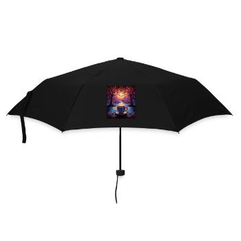 disarmament awesome joke counterculture - Umbrella (small) - black - Front