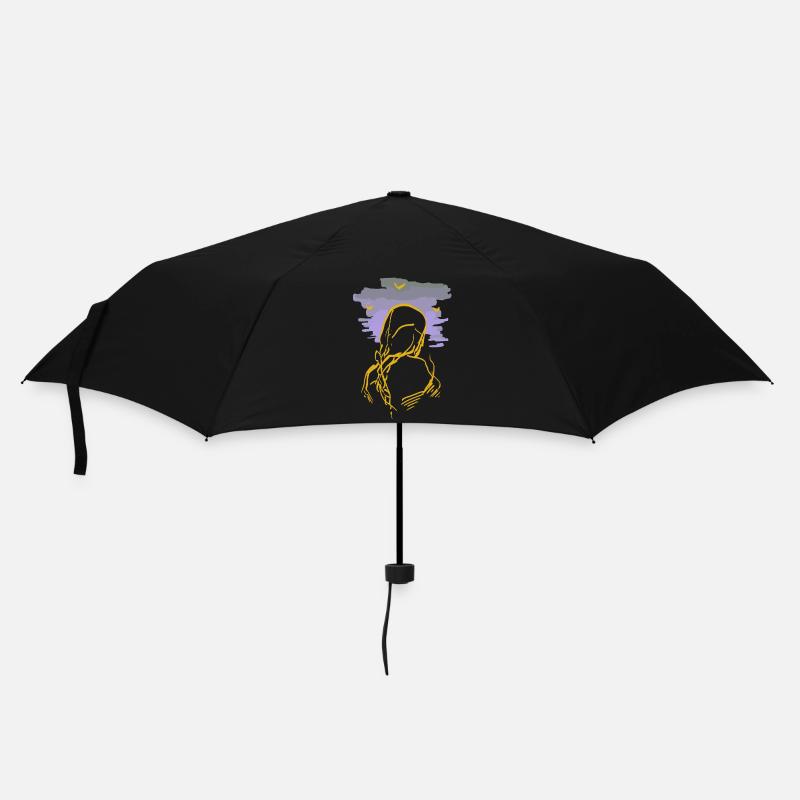 witch - Umbrella (small) - black