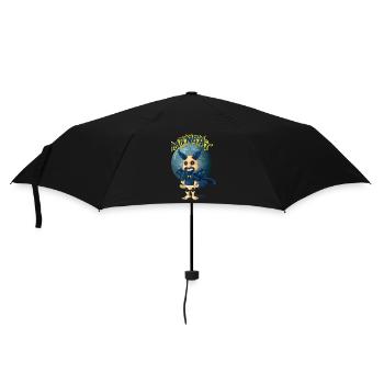 Man Bat - Umbrella (small) - black - Front
