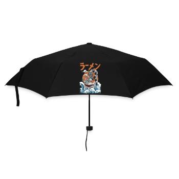 Die großen Ramen! - Regenschirm (klein) - Schwarz - Vorne