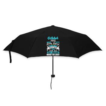 October 1992 - 30th birthday gift. Legend. - Umbrella (small) - black - Front