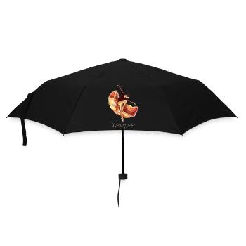 Cadeau de ballerine de danse de ballet Balerina - Parapluie standard - noir - Devant