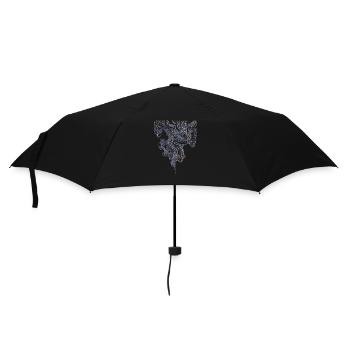Style de fumée - Parapluie standard - noir - Devant