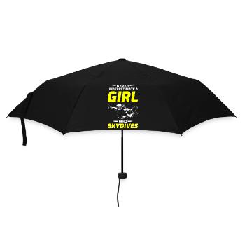 Parachute parachute parachutiste parachutiste parachutisme - Parapluie standard - noir - Devant