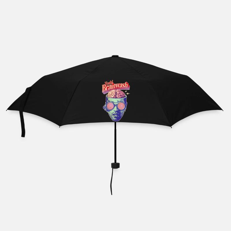 Brainwashing - Umbrella (small) - black